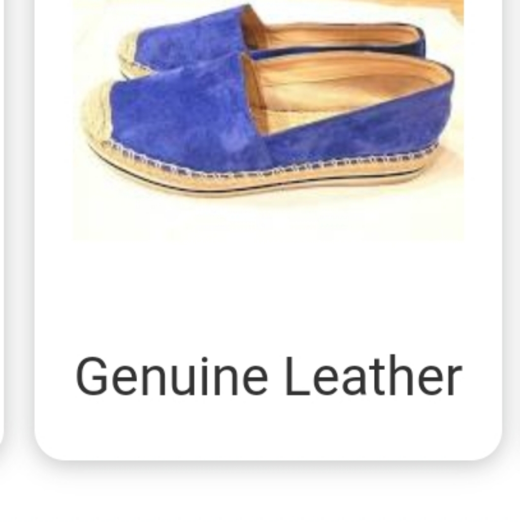 Schutz Womens Lace Espadrilles Blue Loafers Size 7